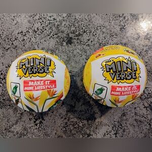 Make It Mini Lifestyle Toy Set - Yellow